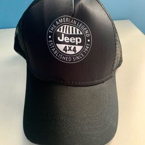 Jeep Baseball Trucker Hat 4x4 Mesh Back SnapBack New